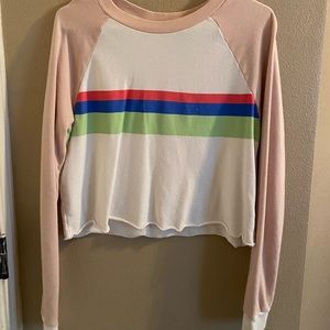 Wildfox cropped sweatshirt